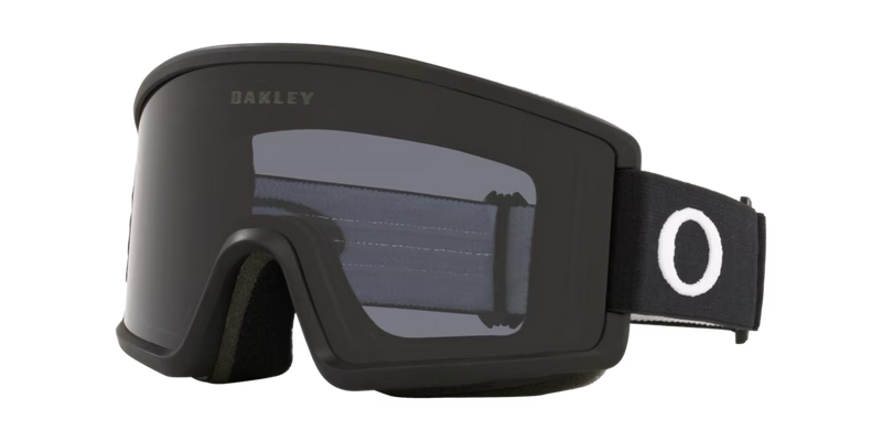 "Oakley Target Line L Snow Winter Goggles - Jumbo Cylindrical Lens and Sleek Frame Design" black black