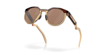 Oakley Limited Kylian Mbappé Signature Series HSTN Sunglasses with Prizm Tungsten Lenses and Dark Amber/Light Curry Frame 4