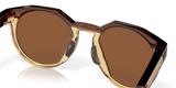 Oakley Limited Kylian Mbappé Signature Series HSTN Sunglasses with Prizm Tungsten Lenses and Dark Amber/Light Curry Frame 5