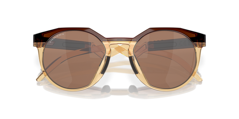 Oakley Limited Kylian Mbappé Signature Series HSTN Sunglasses with Prizm Tungsten Lenses and Dark Amber/Light Curry Frame 7