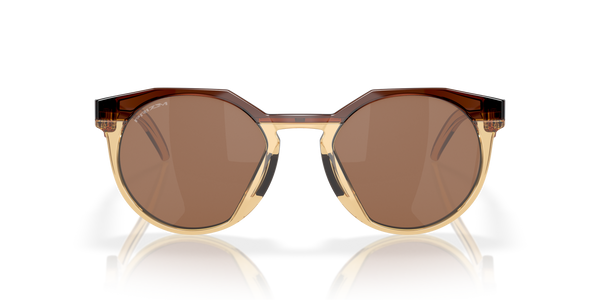 Oakley Limited Kylian Mbappé Signature Series HSTN Sunglasses with Prizm Tungsten Lenses and Dark Amber/Light Curry Frame 2