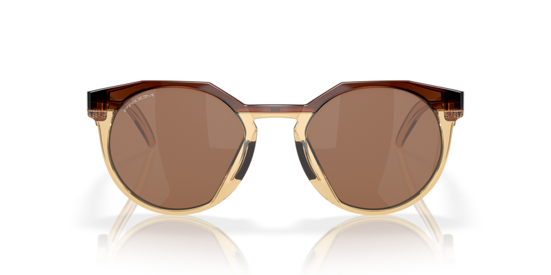 Oakley Limited Kylian Mbappé Signature Series HSTN Sunglasses with Prizm Tungsten Lenses and Dark Amber/Light Curry Frame 2