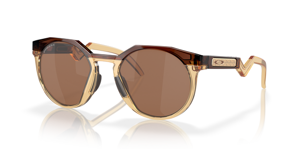 Oakley Limited Kylian Mbappé Signature Series HSTN Sunglasses with Prizm Tungsten Lenses and Dark Amber/Light Curry Frame 1