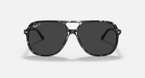 Ray-Ban Bill Lifestyle Unisex Sunglasses Grey Havana - Black