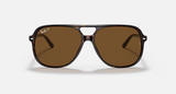 Ray-Ban Bill Lifestyle Unisex Sunglasses Havana polarized Brown