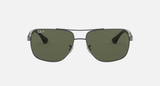 Ray-Ban RB3483 Unisex Lifestyle Square Sunglasses