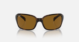 Ray-Ban RB4068 Unisex Lifestyle Square Sunglasses