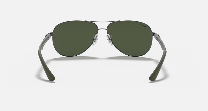 Ray-Ban Carbon Fibre Unisex Lifestyle Pilot Sunglasses