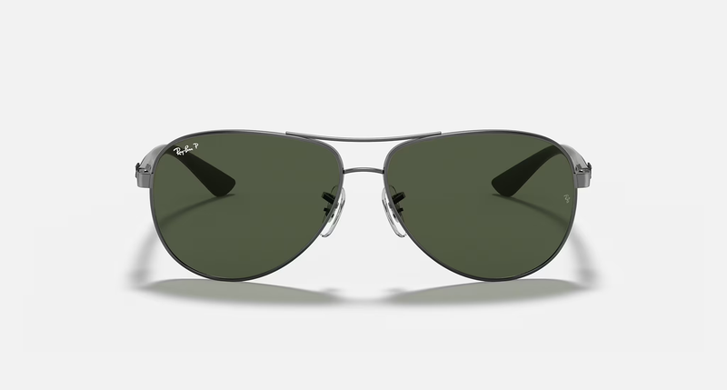 Ray-Ban Carbon Fibre Unisex Lifestyle Pilot Sunglasses