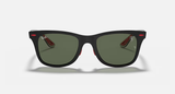 Ray-Ban RB8395N Scuderia Ferrari Unisex Lifestyle Square Sunglasses