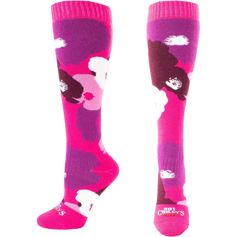 Hot Chillys Women Poppies Mid Volume Sock