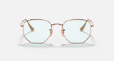 Ray-Ban Hexagonal Washed Evolve Unisex Lifestyle Sunglasses