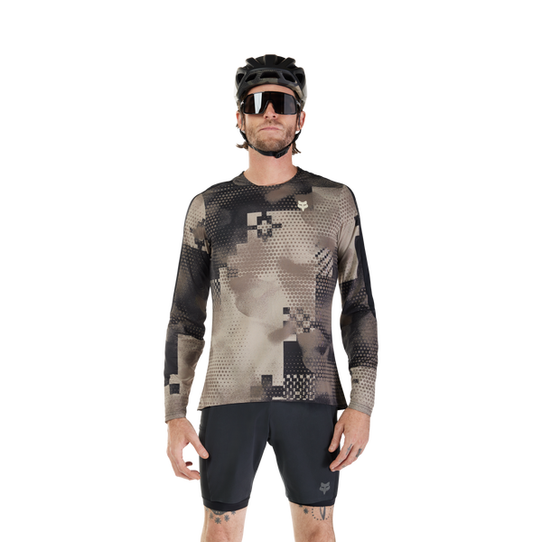 Fox Racing Flexair Ascent Pulse Long Sleeve Men Bike Jersey