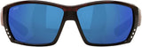 Costa del Mar Tuna Alley Omnifit Unisex Fishing Performance Sunglasse Tortoise Blue Mirror 580p 2