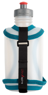 UltrAspire 550 Race 2.0 Handheld Flask in ergonomic design with quick-adjustment velcro 2