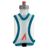 UltrAspire 550 Race 2.0 Handheld Flask in ergonomic design with quick-adjustment velcro 1