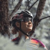 100% NORVIK Unisex Bike Sunglasses Polished Translucent Lavender - HiPER Lavender Mirror Lens