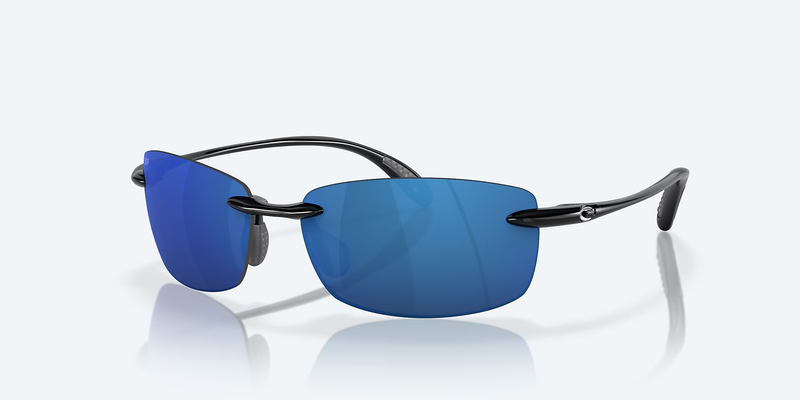 Costa del Mar Ballast Men Lifestyle Polarized Sunglasses - Front view, frameless design with TR90 nylon construction