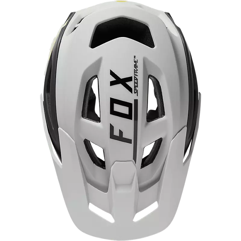 Fox Racing Speedframe Pro Blocked MTB Helmet Boulder 3