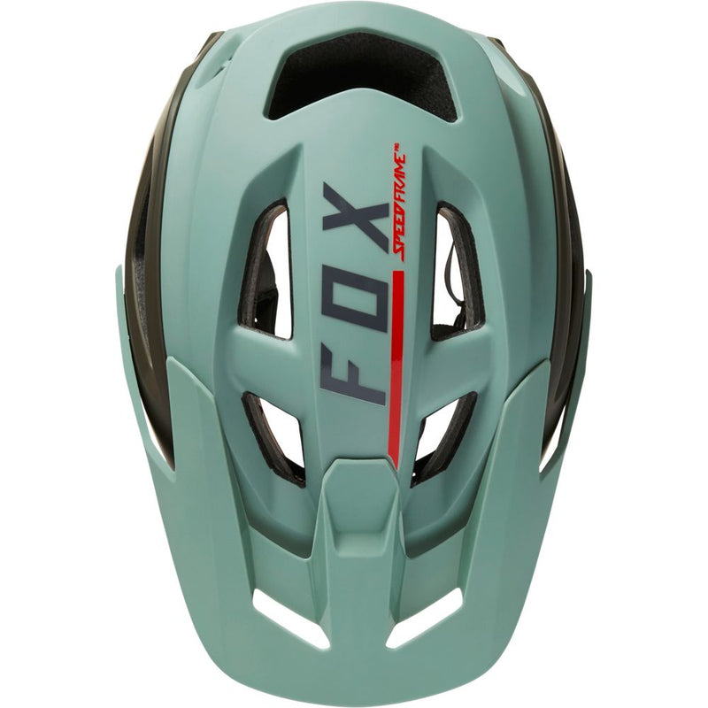 Fox Racing Speedframe Pro Blocked MTB Helmet Eucalyptus 3