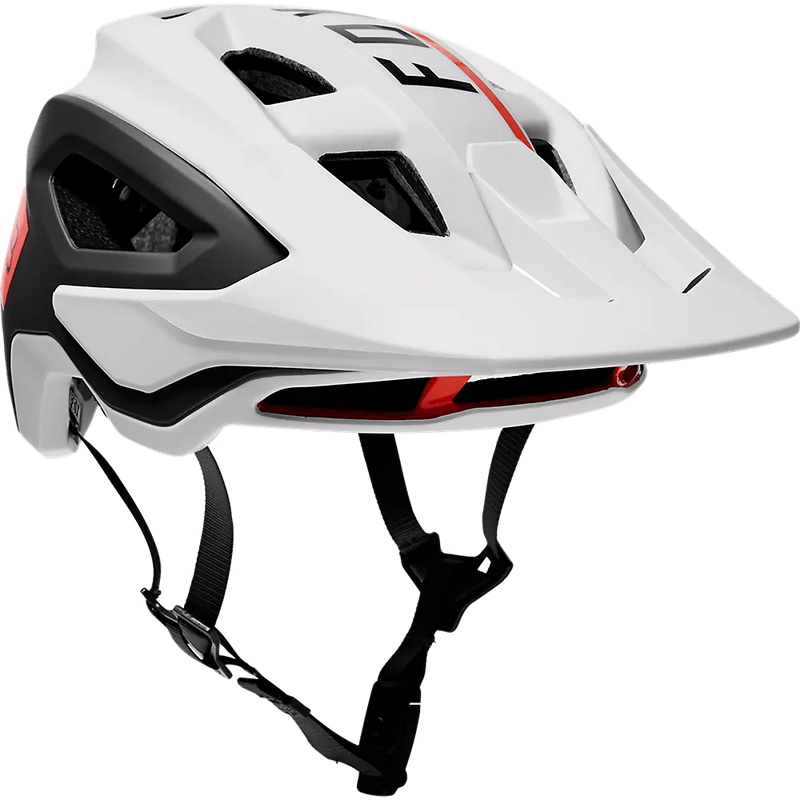 Fox Racing Speedframe Pro Blocked MTB Helmet White 1
