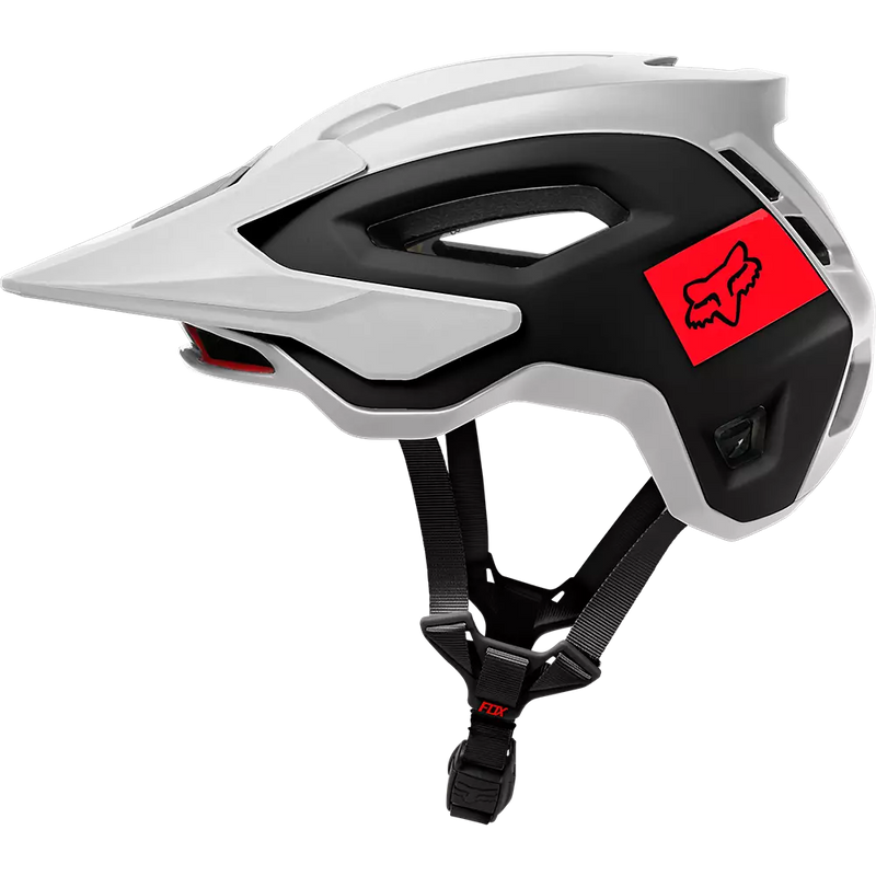 Fox Racing Speedframe Pro Blocked MTB Helmet White 3