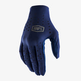 100% SLING Unisex Bike Gloves Navy