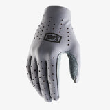 100% SLING Women Bike Gloves Grey