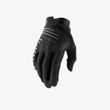 100% R-CORE Unisex Bike Gloves Black