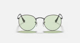 Ray-Ban Round Solid Evolve Unisex Lifestyle Sunglasses