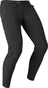 Fox Racing Men Flexair Mountain Bike Pant in action on a trail Black 3