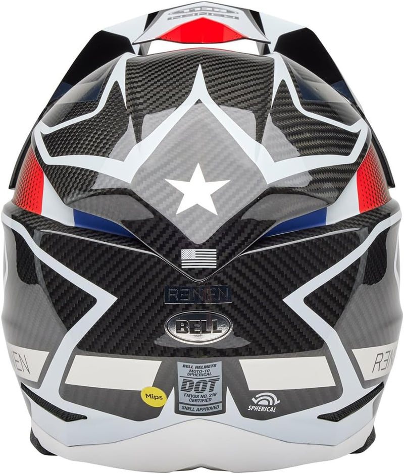 Bell Moto-10 Spherical MIPS Adult Dirt Bike Motocross ATV Off-road Carbon Fiber Helmet