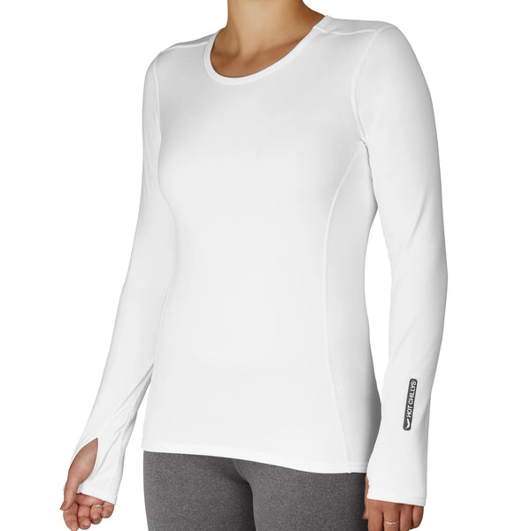 Hot Chillys Women Micro-Elite Chamois Crewneck Top