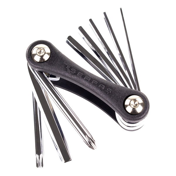 Serfas ST-CR8 Chrome Mini Tool 8 Unisex Bike Tool