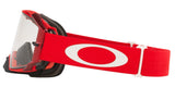 Oakley Airbrake MX Dirt Bike Red Clear Len 3