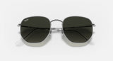 Ray-Ban RB3548N Hexagonal Flat Lens Sunglasses