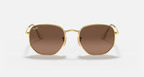 Ray-Ban RB3548N Hexagonal Flat Lens Sunglasses