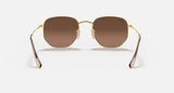 Ray-Ban RB3548N Hexagonal Flat Lens Sunglasses