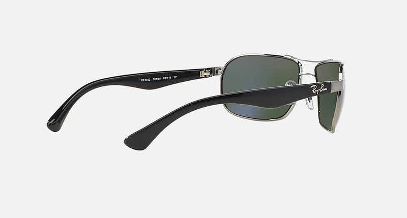 Ray-Ban RB3492 Rectangular Unisex Sunglasses