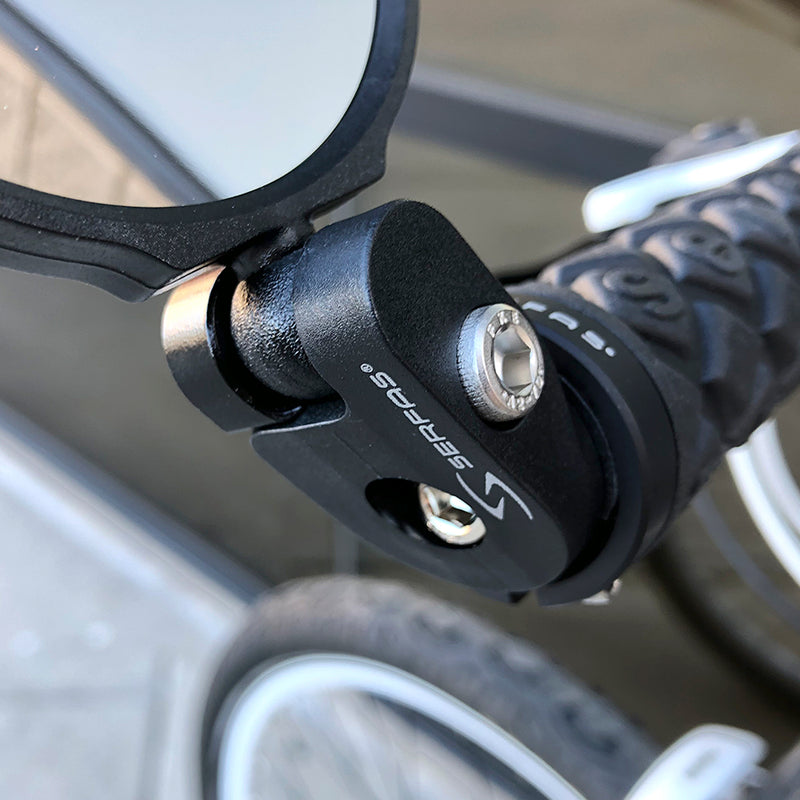 Serfas MR-3 62mm Glass Lens Unisex Bike Handlebar Mirror