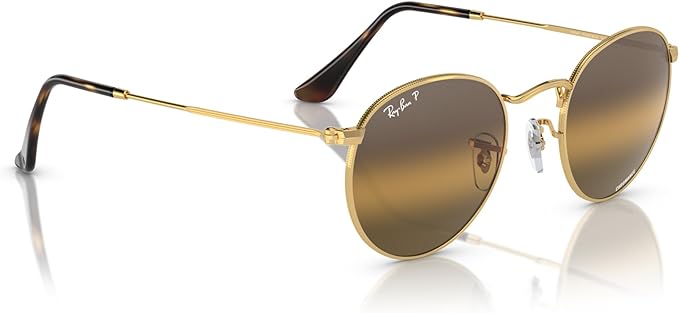 Ray-Ban RB3447 Round Metal Unisex Sunglasses