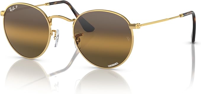 Ray-Ban RB3447 Round Metal Unisex Sunglasses