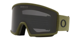 "Oakley Target Line L Snow Winter Goggles - Jumbo Cylindrical Lens and Sleek Frame Design" olive green black