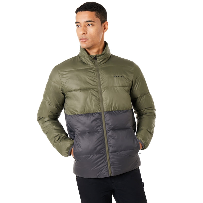 OAKLEY PUFFER BLOCK COLOR UTILITY JACKET MEN LIFESTYLE JACKET