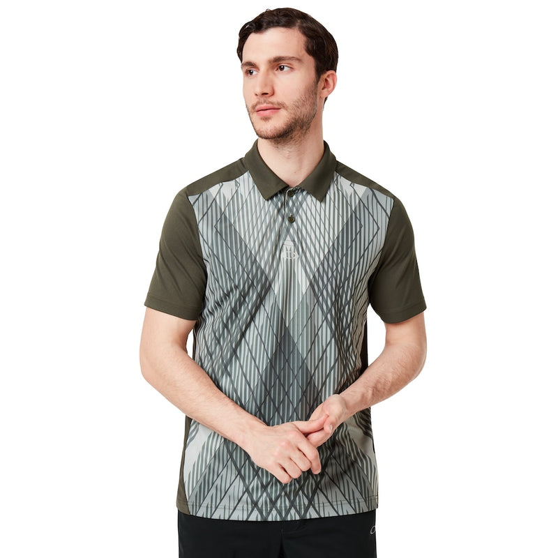 Oakley Cross Graphic Polo Men Golf Polo Shirt