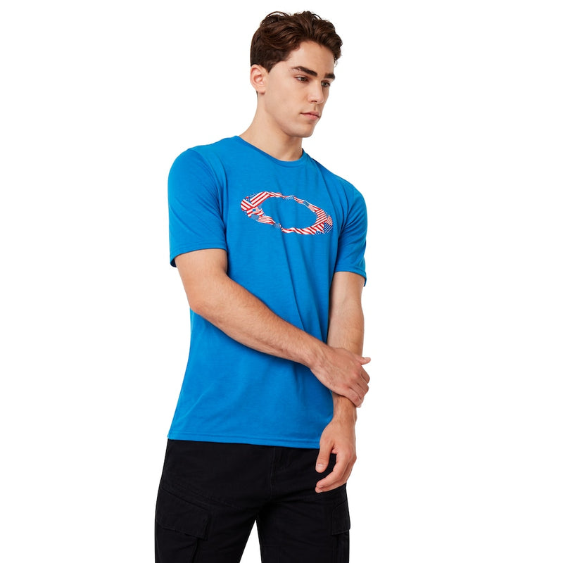 OAKLEY ELLIPSE USA PATTERN TEE MEN LIFESTYLE T-SHIRT