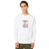 Oakley Sunglass Print Crewneck Men Lifestyle Sweatshirt