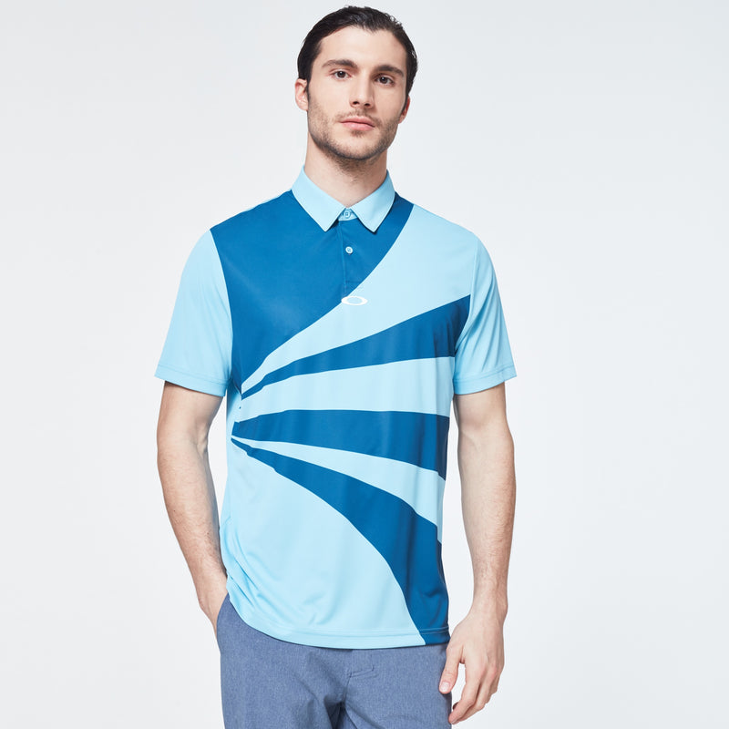 OAKLEY GEOMETRIC SWING POLO MEN GOLF POLO