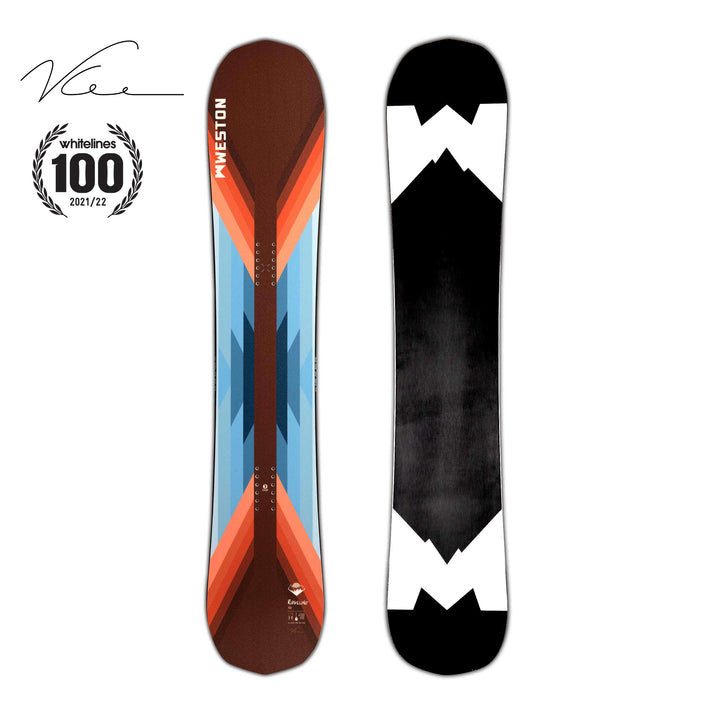 Weston Ridgeline X Vernan Kee All Mountain Snowboard with Hybrid Freeride Design