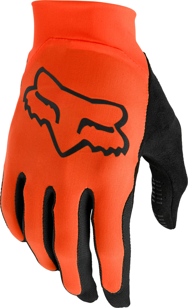 Fox Racing Mens Flexair Glove - Lightweight and minimal mountain bike gloves Flo Orange